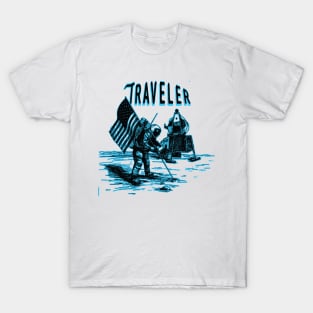 Traveler: Astronaut Moon Landing T-Shirt